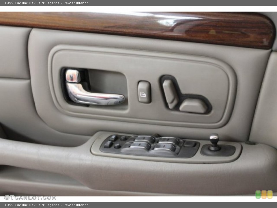 Pewter Interior Controls for the 1999 Cadillac DeVille d'Elegance #52678807