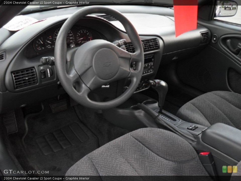 Graphite Interior Prime Interior for the 2004 Chevrolet Cavalier LS Sport Coupe #52679754