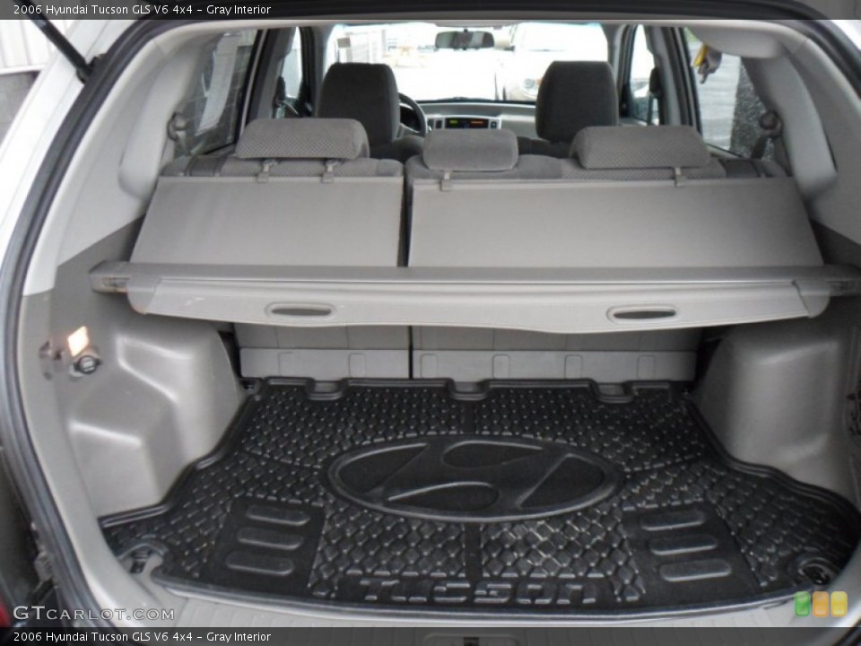 Gray Interior Trunk for the 2006 Hyundai Tucson GLS V6 4x4 #52680222