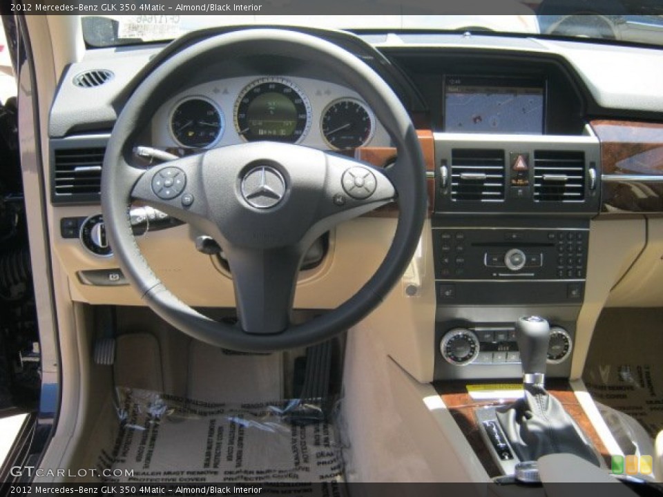 Almond/Black Interior Dashboard for the 2012 Mercedes-Benz GLK 350 4Matic #52680435