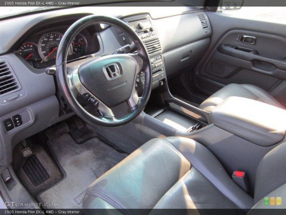 Gray Interior Prime Interior for the 2003 Honda Pilot EX-L 4WD #52680483