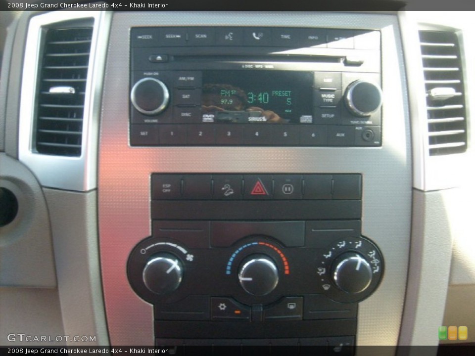 Khaki Interior Controls for the 2008 Jeep Grand Cherokee Laredo 4x4 #52680906