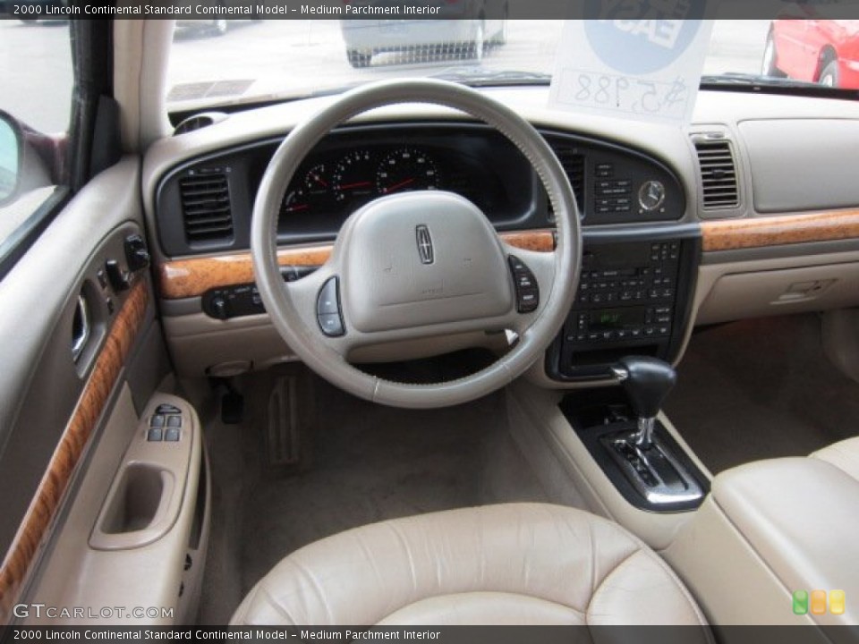 Medium Parchment Interior Dashboard for the 2000 Lincoln Continental  #52681407