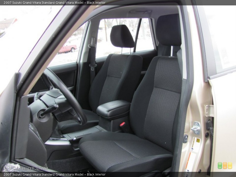 Black Interior Photo for the 2007 Suzuki Grand Vitara  #52682265