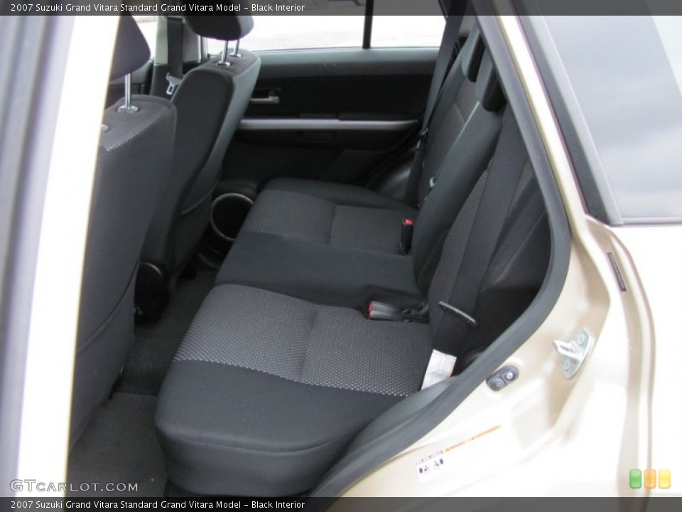 Black Interior Photo for the 2007 Suzuki Grand Vitara  #52682307