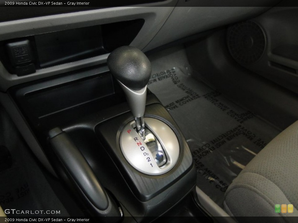 Gray Interior Transmission for the 2009 Honda Civic DX-VP Sedan #52683039