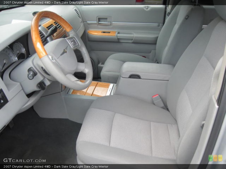 Dark Slate Gray/Light Slate Gray Interior Photo for the 2007 Chrysler Aspen Limited 4WD #52683129