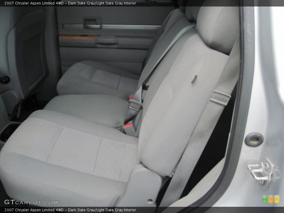 Dark Slate Gray/Light Slate Gray Interior Photo for the 2007 Chrysler Aspen Limited 4WD #52683144