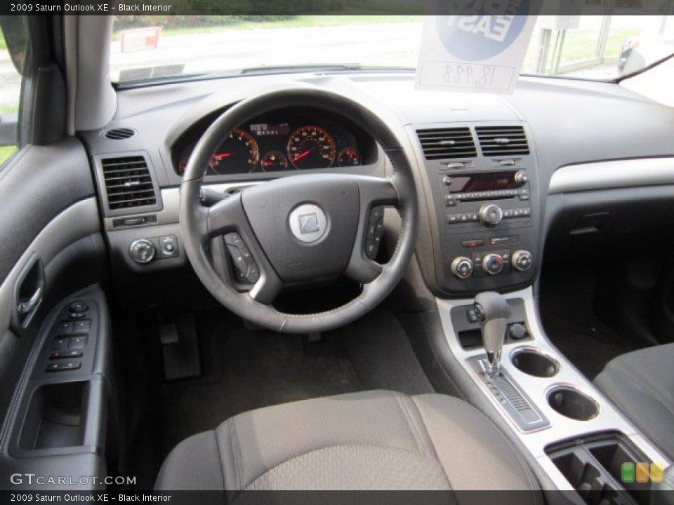 Black Interior Dashboard for the 2009 Saturn Outlook XE #52683303