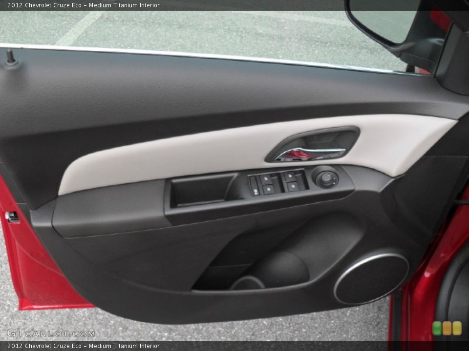 Medium Titanium Interior Door Panel for the 2012 Chevrolet Cruze Eco #52683900