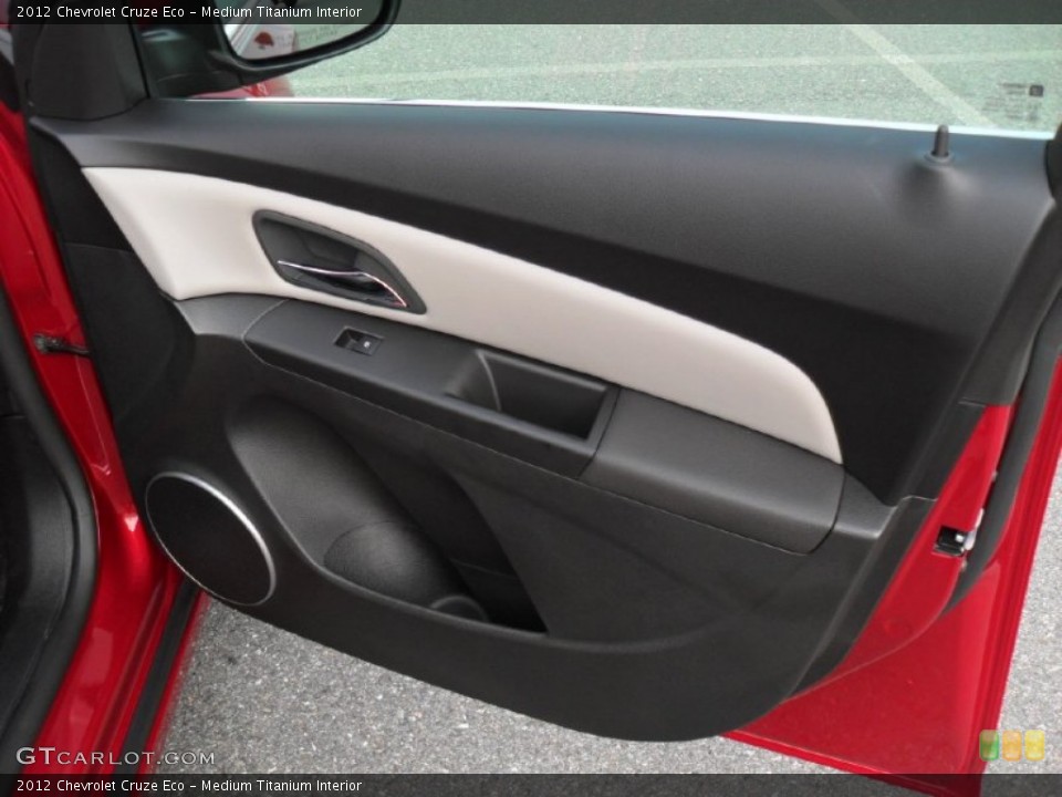 Medium Titanium Interior Door Panel for the 2012 Chevrolet Cruze Eco #52684044