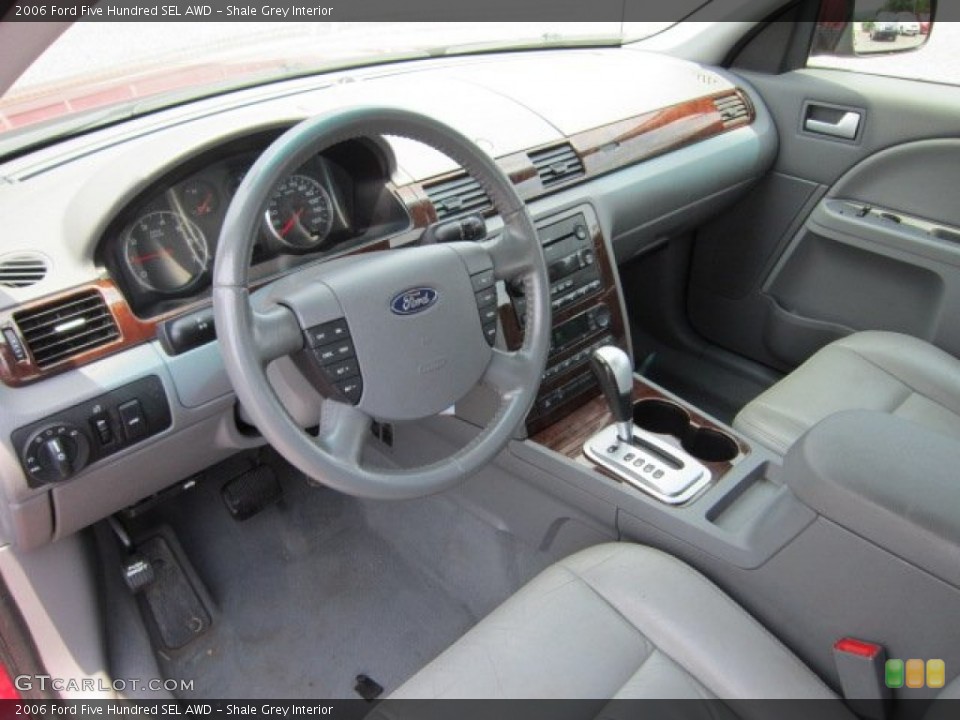 Shale Grey 2006 Ford Five Hundred Interiors