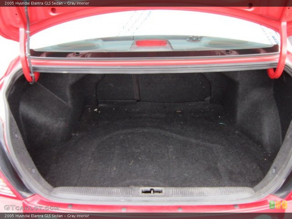 Gray Interior Trunk for the 2005 Hyundai Elantra GLS Sedan #52687216
