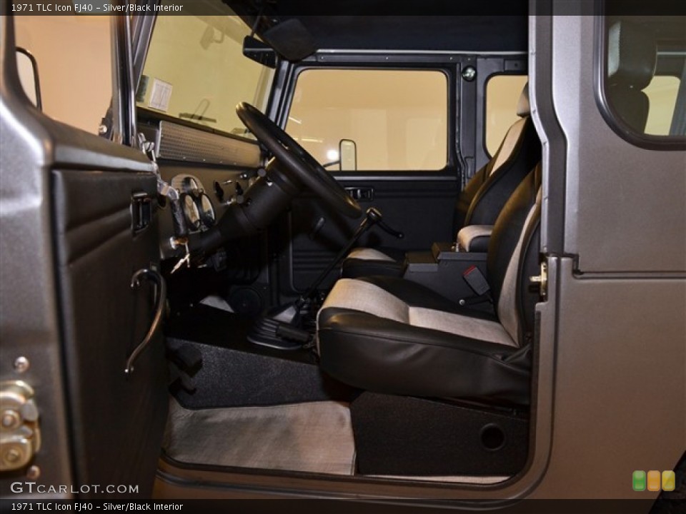 Silver/Black Interior Photo for the 1971 TLC Icon FJ40 #52688502