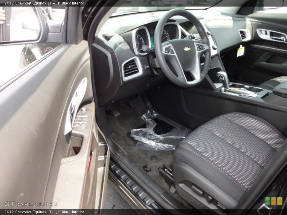 Jet Black Interior Photo for the 2012 Chevrolet Equinox LT #52688574