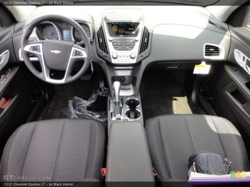Jet Black Interior Dashboard for the 2012 Chevrolet Equinox LT #52688613