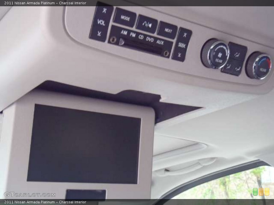 Charcoal Interior Controls for the 2011 Nissan Armada Platinum #52689018