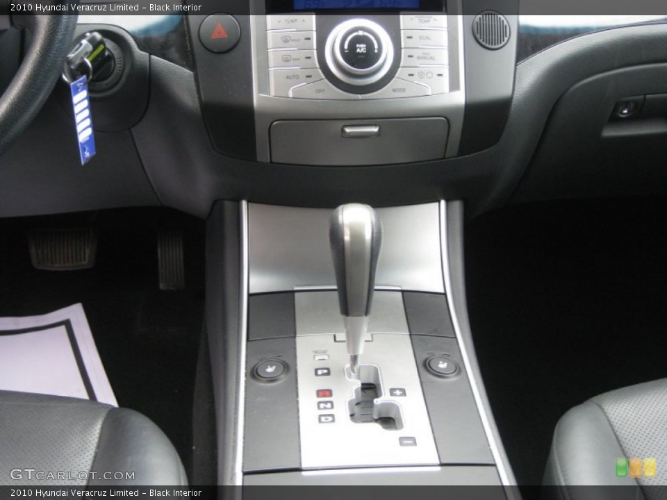 Black Interior Transmission for the 2010 Hyundai Veracruz Limited #52690494