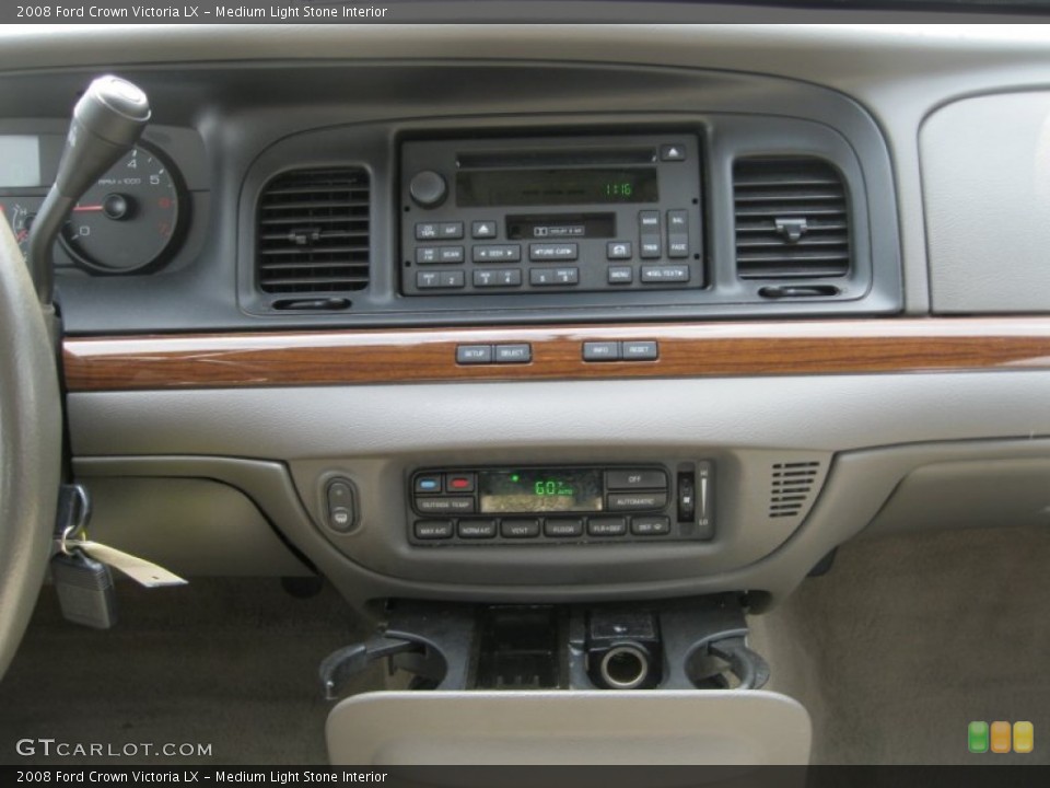 Medium Light Stone Interior Controls for the 2008 Ford Crown Victoria LX #52691721