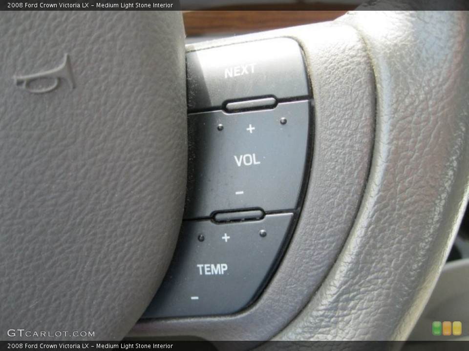Medium Light Stone Interior Controls for the 2008 Ford Crown Victoria LX #52691769