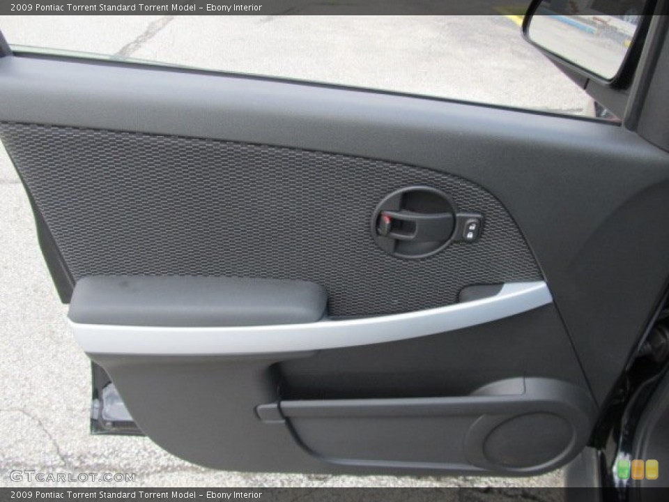 Ebony Interior Door Panel for the 2009 Pontiac Torrent  #52692879