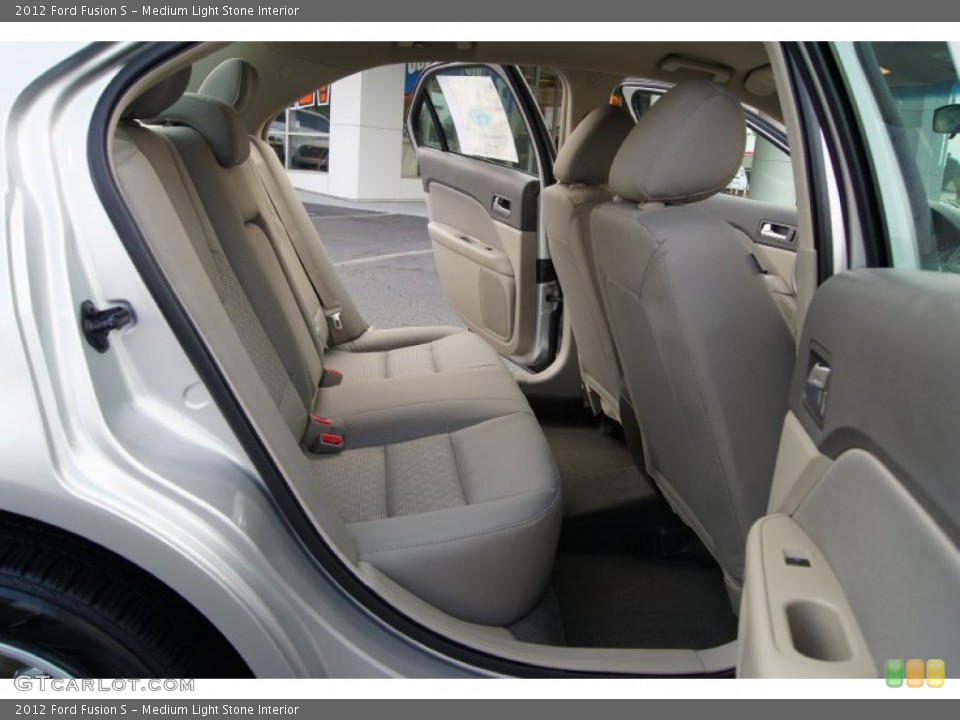 Medium Light Stone Interior Photo for the 2012 Ford Fusion S #52693629