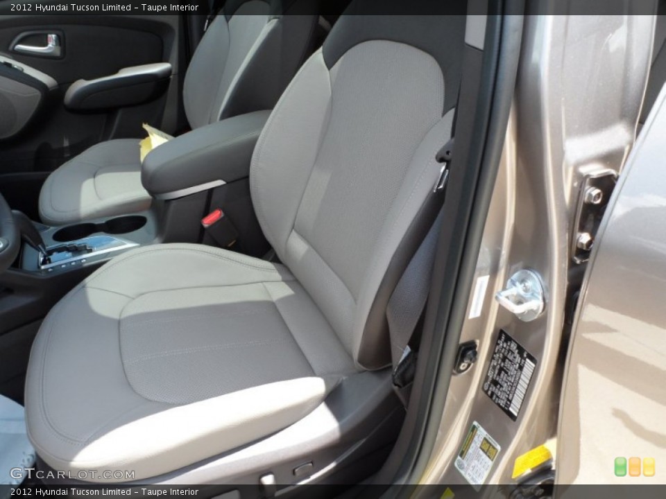 Taupe Interior Photo for the 2012 Hyundai Tucson Limited #52693815