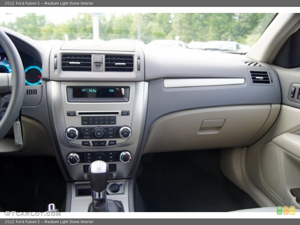 Medium Light Stone Interior Dashboard for the 2012 Ford Fusion S #52693836