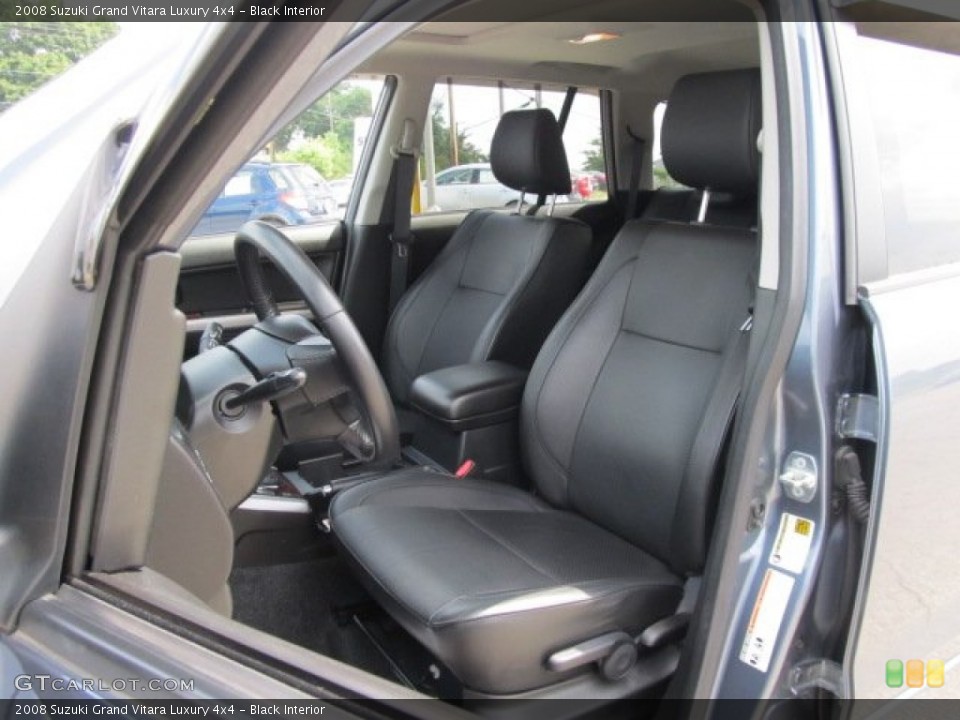 Black Interior Photo for the 2008 Suzuki Grand Vitara Luxury 4x4 #52694592