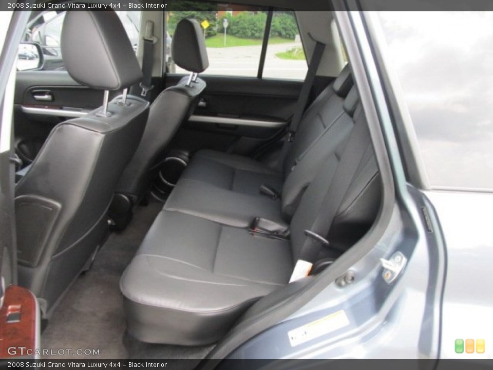 Black Interior Photo for the 2008 Suzuki Grand Vitara Luxury 4x4 #52694622