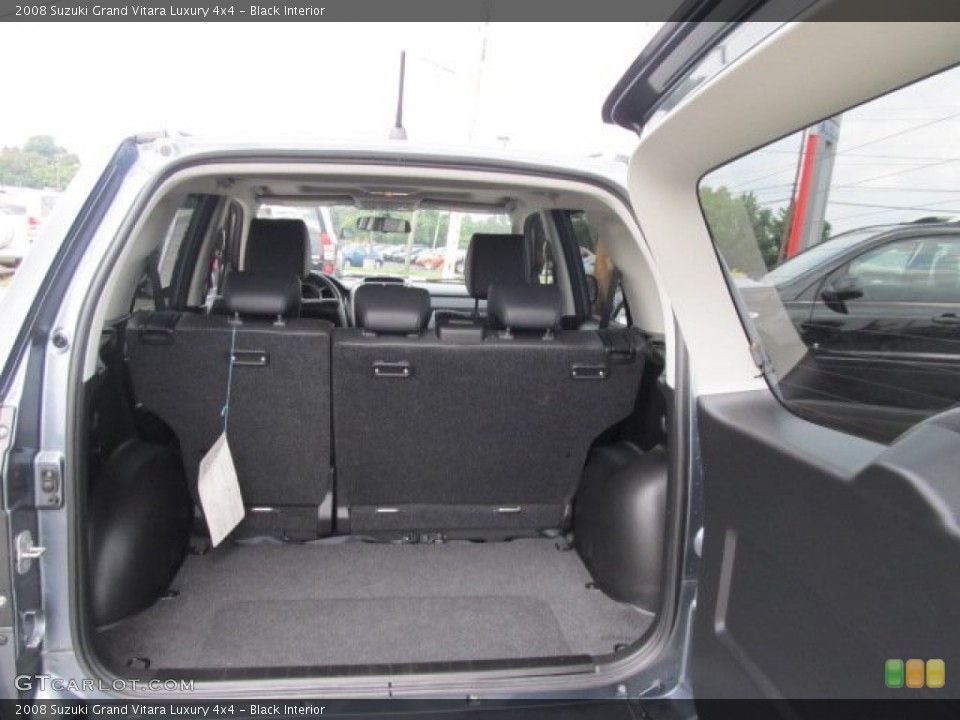Black Interior Trunk for the 2008 Suzuki Grand Vitara Luxury 4x4 #52694637