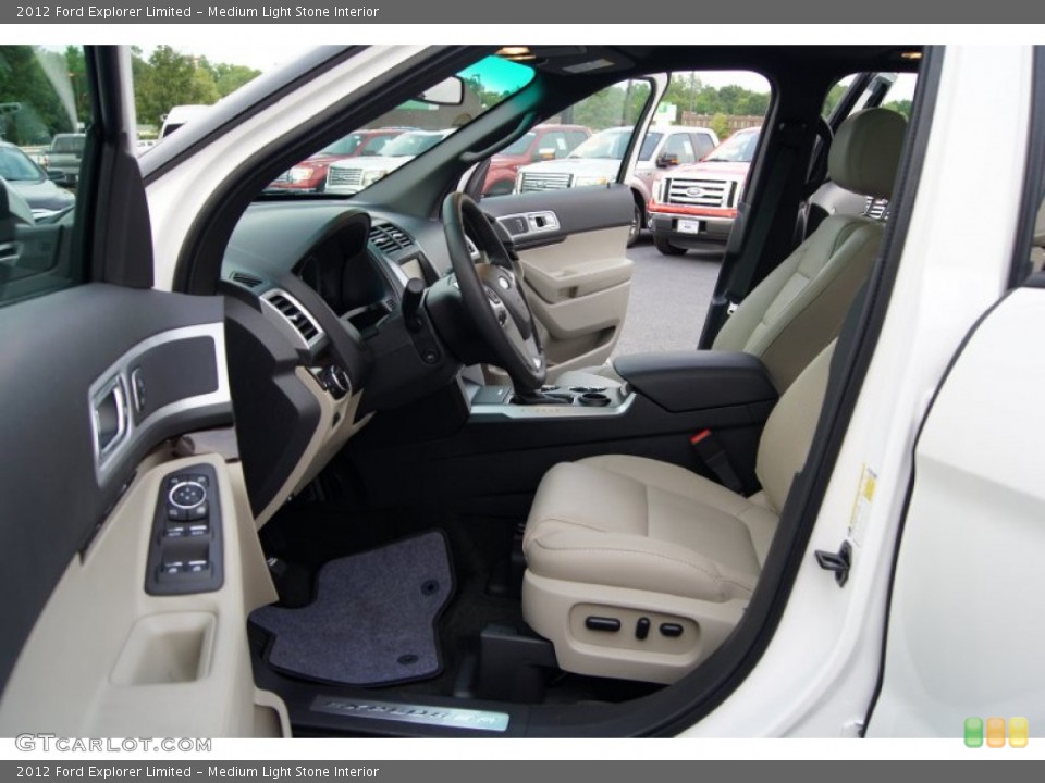 Medium Light Stone Interior Photo for the 2012 Ford Explorer Limited #52694916