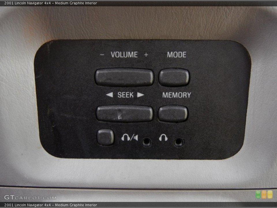 Medium Graphite Interior Controls for the 2001 Lincoln Navigator 4x4 #52695012