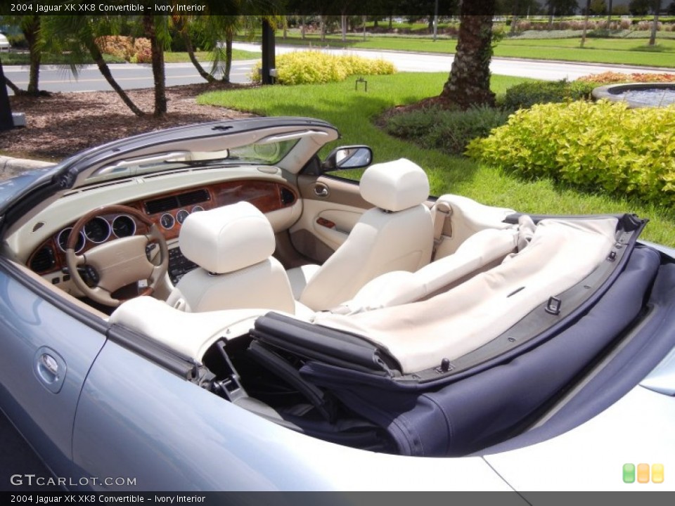 Ivory Interior Photo for the 2004 Jaguar XK XK8 Convertible #52695370