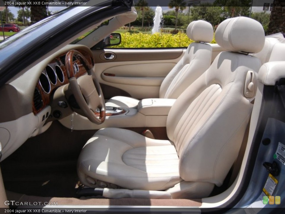 Ivory Interior Photo for the 2004 Jaguar XK XK8 Convertible #52695483