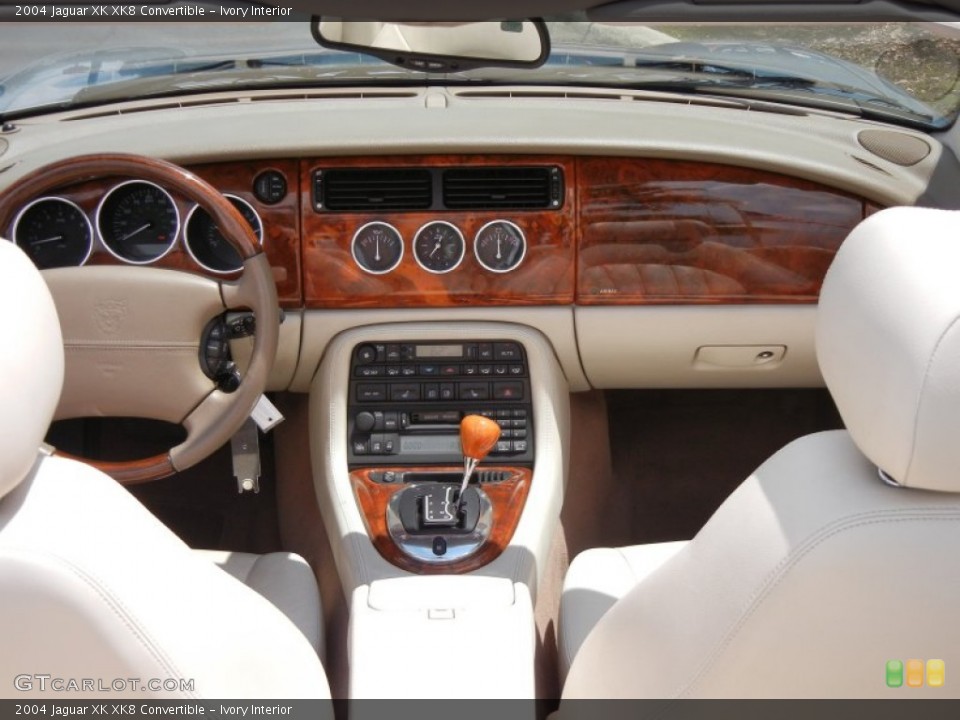 Ivory Interior Dashboard for the 2004 Jaguar XK XK8 Convertible #52695564