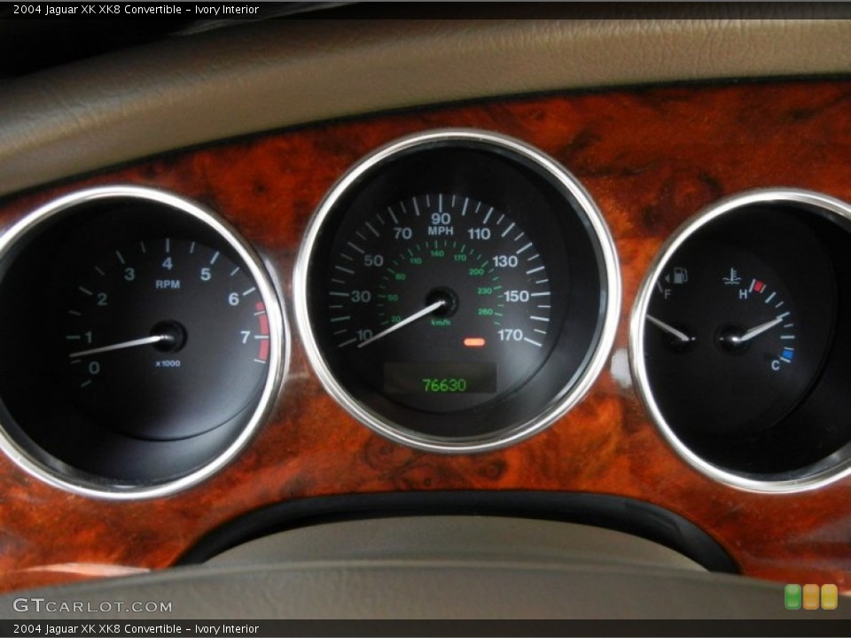 Ivory Interior Gauges for the 2004 Jaguar XK XK8 Convertible #52695594