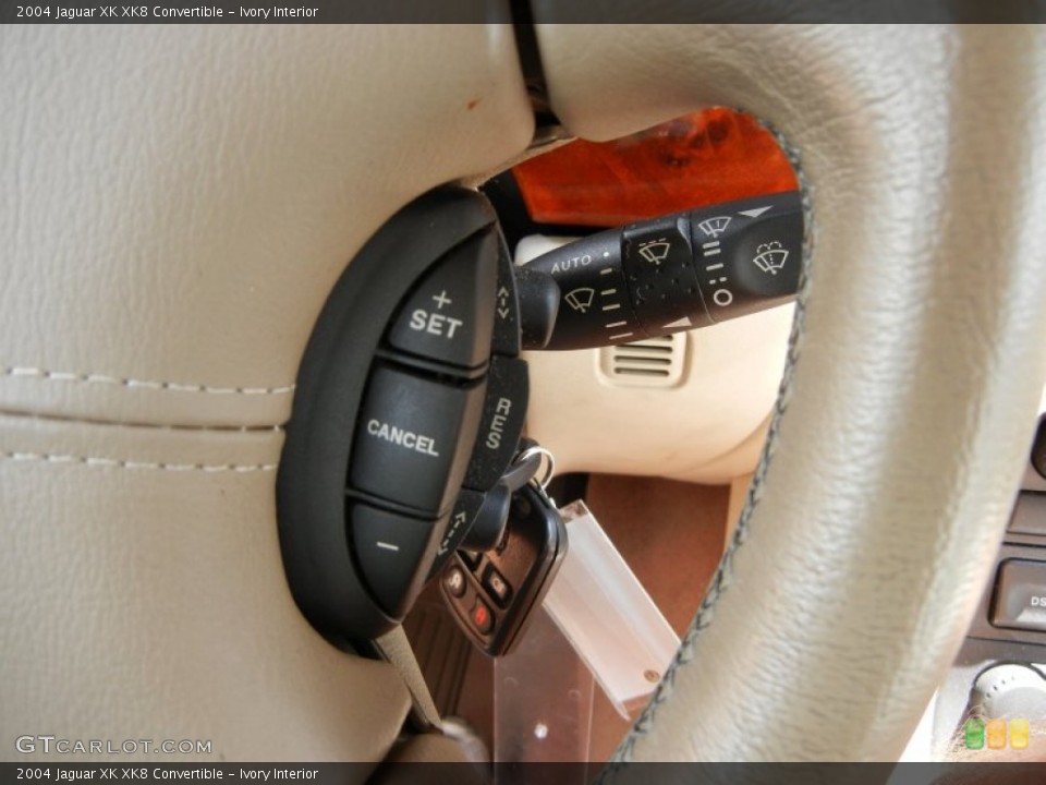 Ivory Interior Controls for the 2004 Jaguar XK XK8 Convertible #52695678