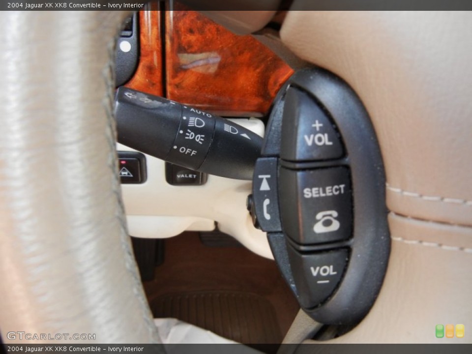 Ivory Interior Controls for the 2004 Jaguar XK XK8 Convertible #52695690