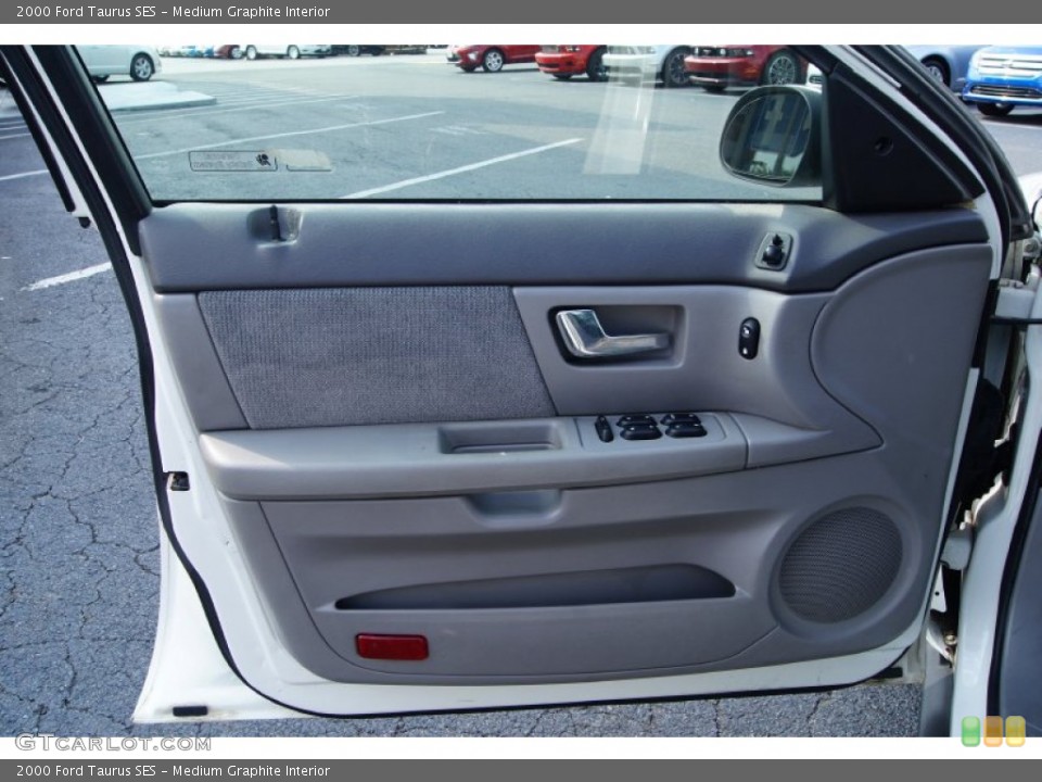 Medium Graphite Interior Door Panel for the 2000 Ford Taurus SES #52696260