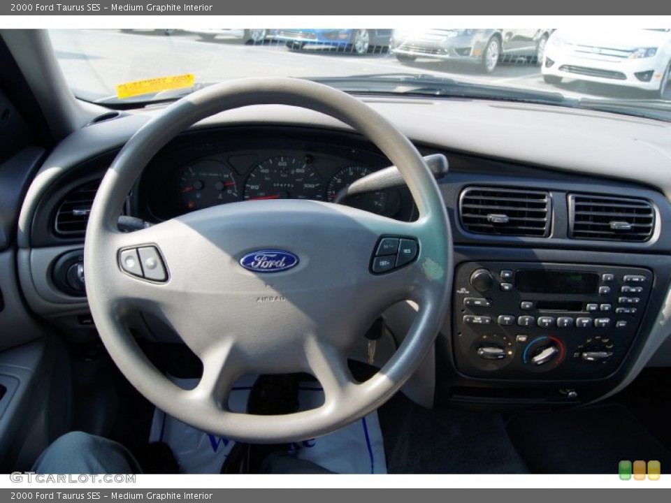 Medium Graphite Interior Dashboard for the 2000 Ford Taurus SES #52696362