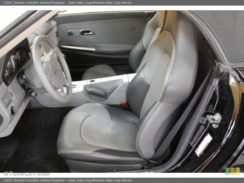 Dark Slate Gray/Medium Slate Gray Interior Photo for the 2006 Chrysler Crossfire Limited Roadster #52696731