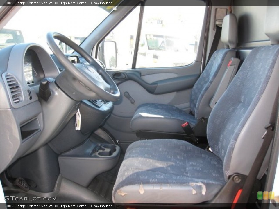 Gray Interior Photo for the 2005 Dodge Sprinter Van 2500 High Roof Cargo #52697712