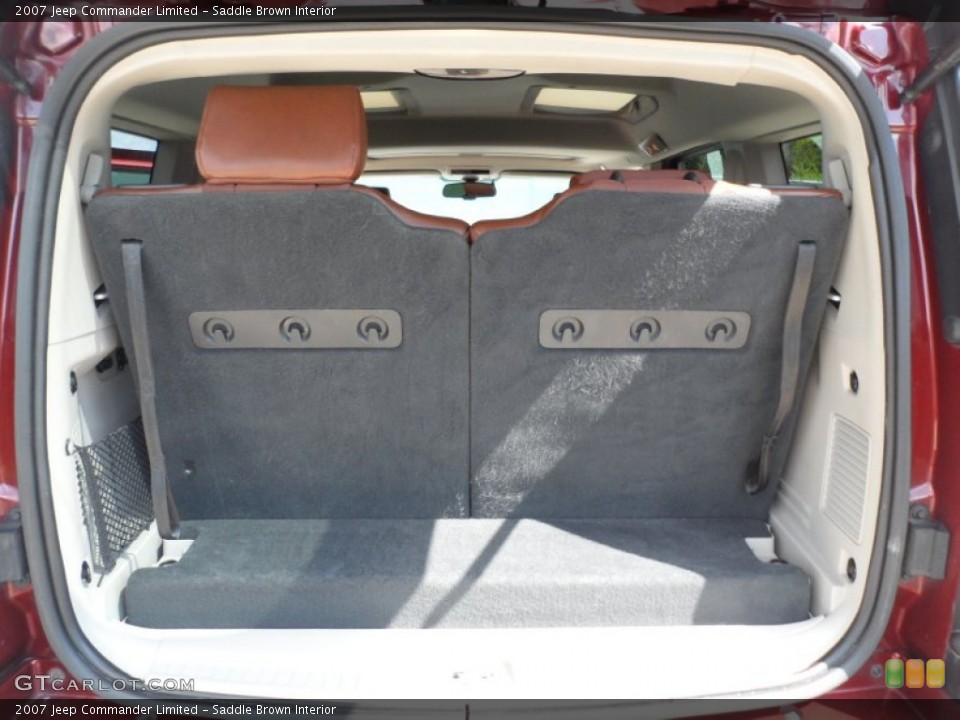 Saddle Brown Interior Trunk for the 2007 Jeep Commander Limited #52699479