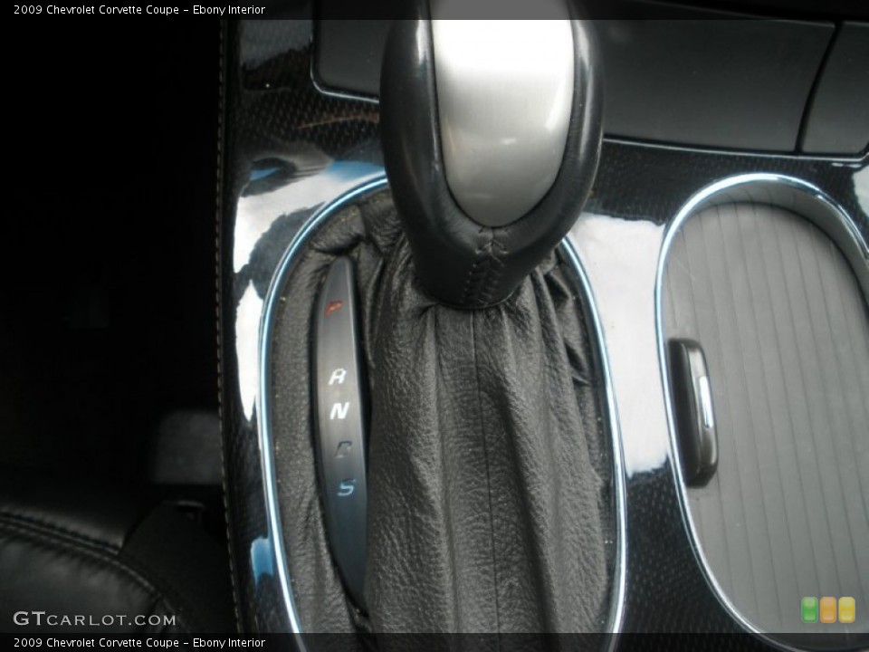 Ebony Interior Transmission for the 2009 Chevrolet Corvette Coupe #52701390