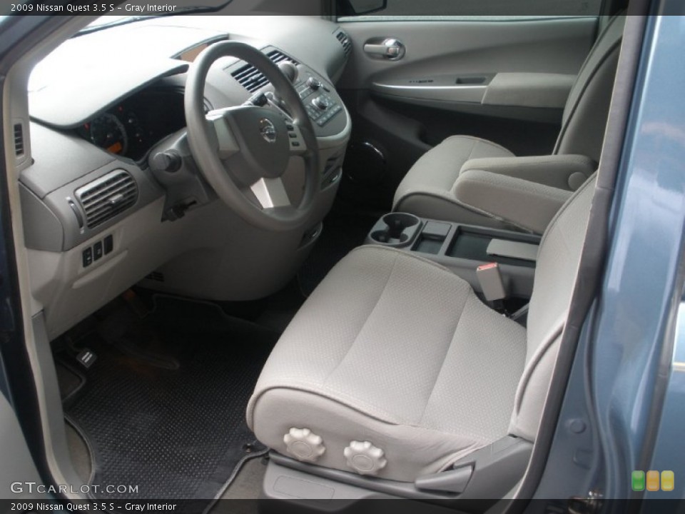 Gray Interior Photo for the 2009 Nissan Quest 3.5 S #52701471