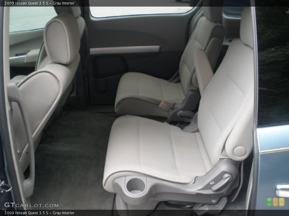 Gray Interior Photo for the 2009 Nissan Quest 3.5 S #52701498