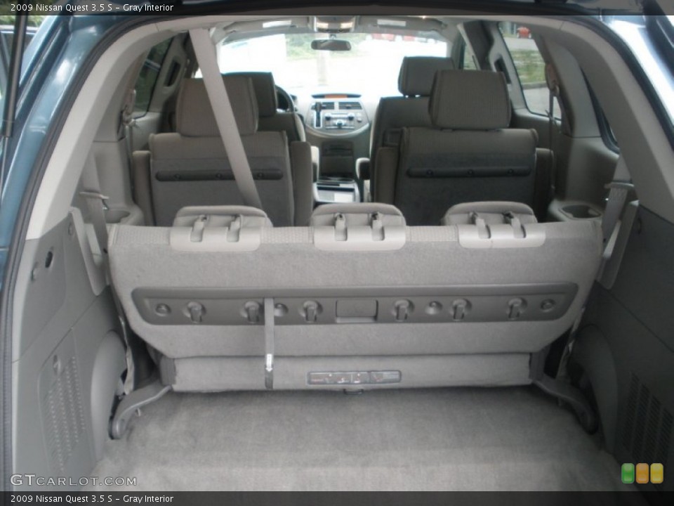 Gray Interior Trunk for the 2009 Nissan Quest 3.5 S #52701513