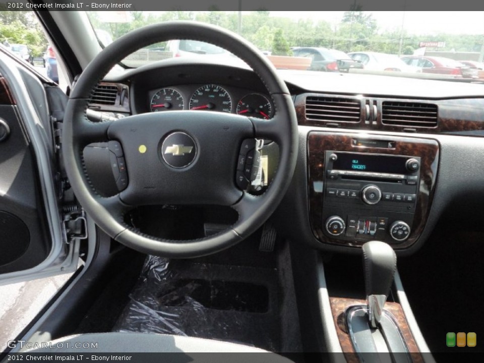 Ebony Interior Dashboard for the 2012 Chevrolet Impala LT #52701657