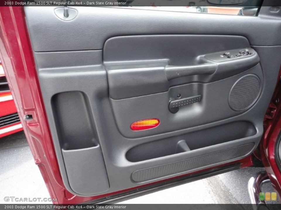 Dark Slate Gray Interior Door Panel for the 2003 Dodge Ram 1500 SLT Regular Cab 4x4 #52702611